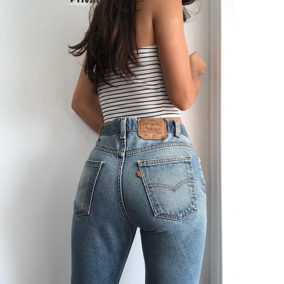Levi's Denim - Vintage Levi's 517 orange tab USA made